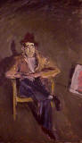 Kopie von Varlin in posa per Cornelia nel 1941, olio, cm 70x120.jpg (28052 Byte)